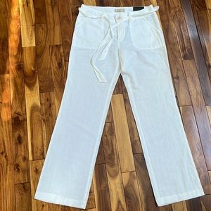 Banana Republic linen cotton blend pant BNWT Sz 10R
